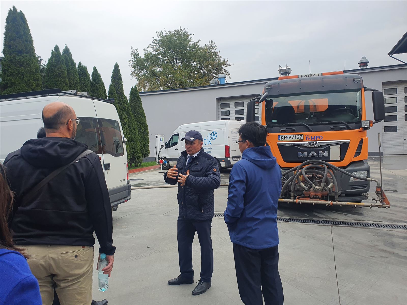 Technical visit to MPO waste management company, Krakow, 11/10/22         